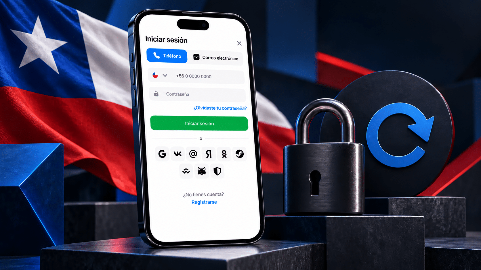 Protección de credenciales y sesiones en 1win Chile